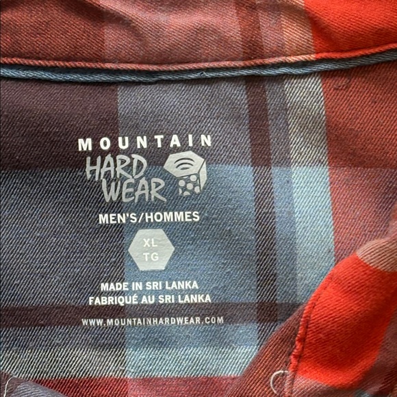 Mountain Hardwear Red & Blue Plaid Long-Sleeve Button-Down Shirt - Picture 3 of 12